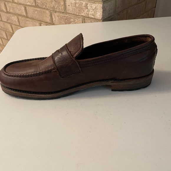 Men’s Vintage Brand 10.5 Brown Penny Loafers - Picture 4 of 11
